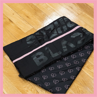 BLACKPINK × SUNROCKERS ダウンマフラー